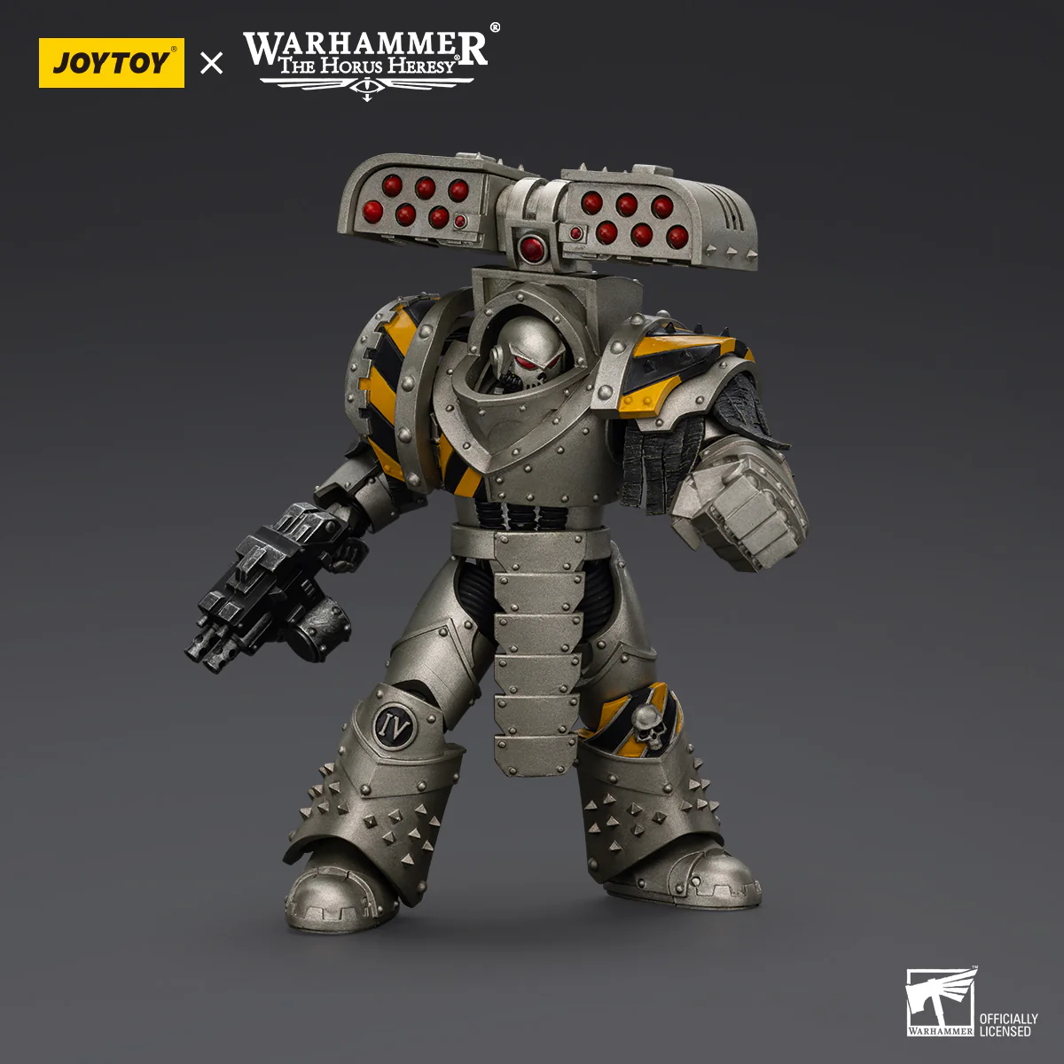 lron Warriors Tyrant Siege Terminator with Rocket launcher Warhammer The Horus Heresy 1/18 Figurka 12 cm - Image 8