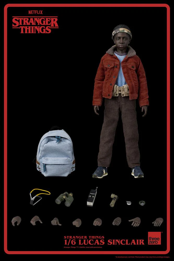Lucas Sinclair Stranger Things 1/6 Figurka 23 cm - Image 11