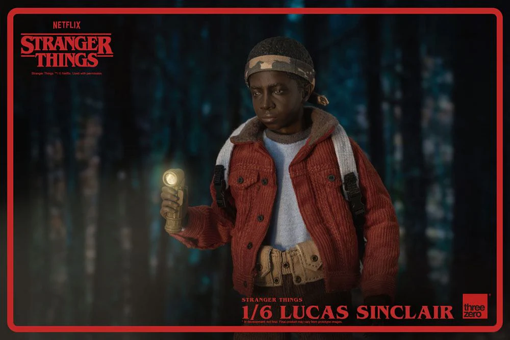 Lucas Sinclair Stranger Things 1/6 Figurka 23 cm - Image 4