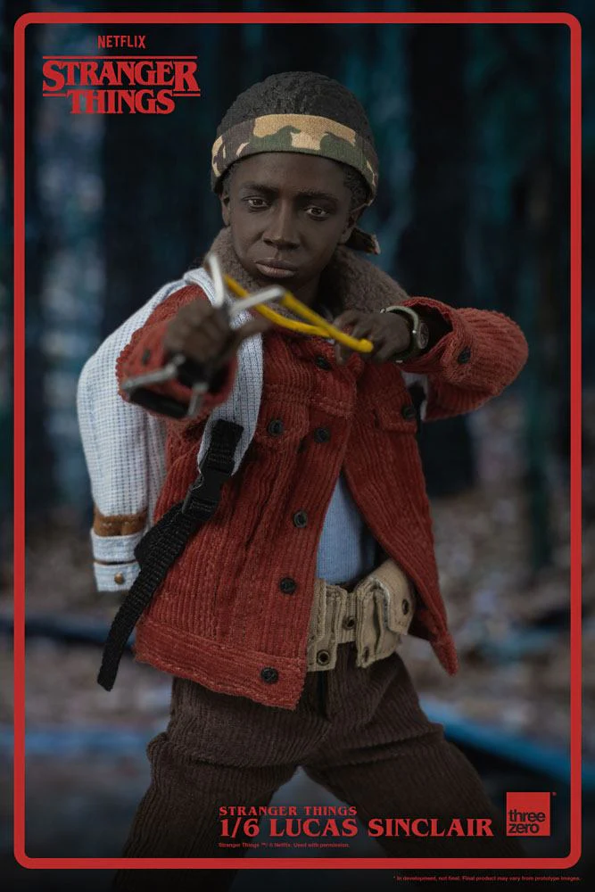 Lucas Sinclair Stranger Things 1/6 Figurka 23 cm - Image 5