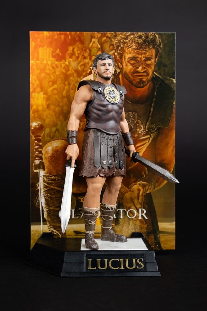 Lucius Gladiator II Movie Maniacs Figurka 16 cm - Image 14