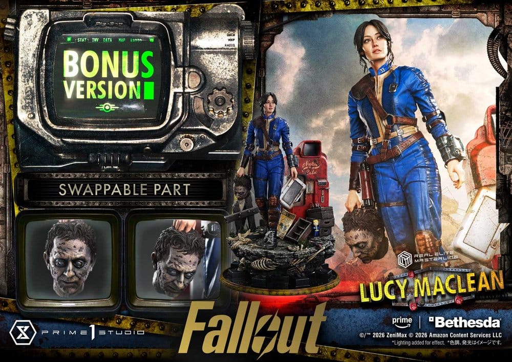 Lucy MacLean Fallout TV Series Real Elite Masterline Series Bonus Version 1/4 Figurka 59 cm - Image 3