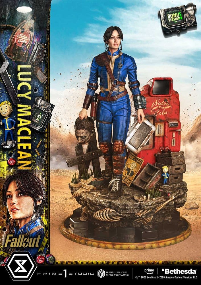 Lucy MacLean Fallout TV Series Real Elite Masterline Series Bonus Version 1/4 Figurka 59 cm - Image 4