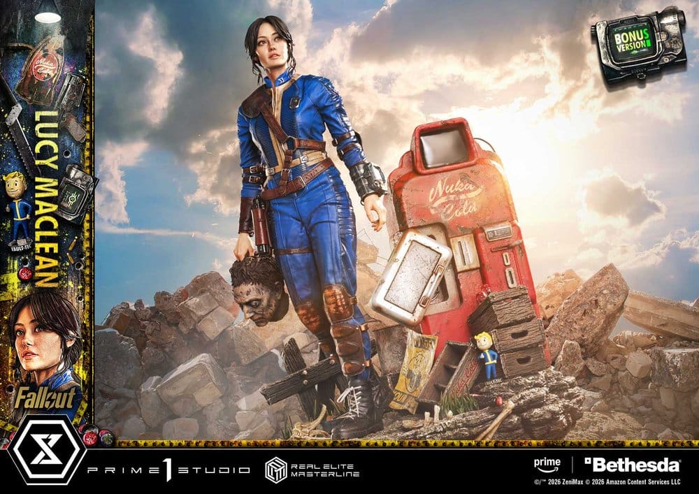 Lucy MacLean Fallout TV Series Real Elite Masterline Series Bonus Version 1/4 Figurka 59 cm - Image 6