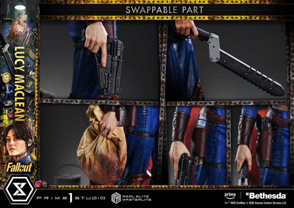 Lucy MacLean Fallout TV Series Real Elite Masterline Series Bonus Version 1/4 Figurka 59 cm - Image 9