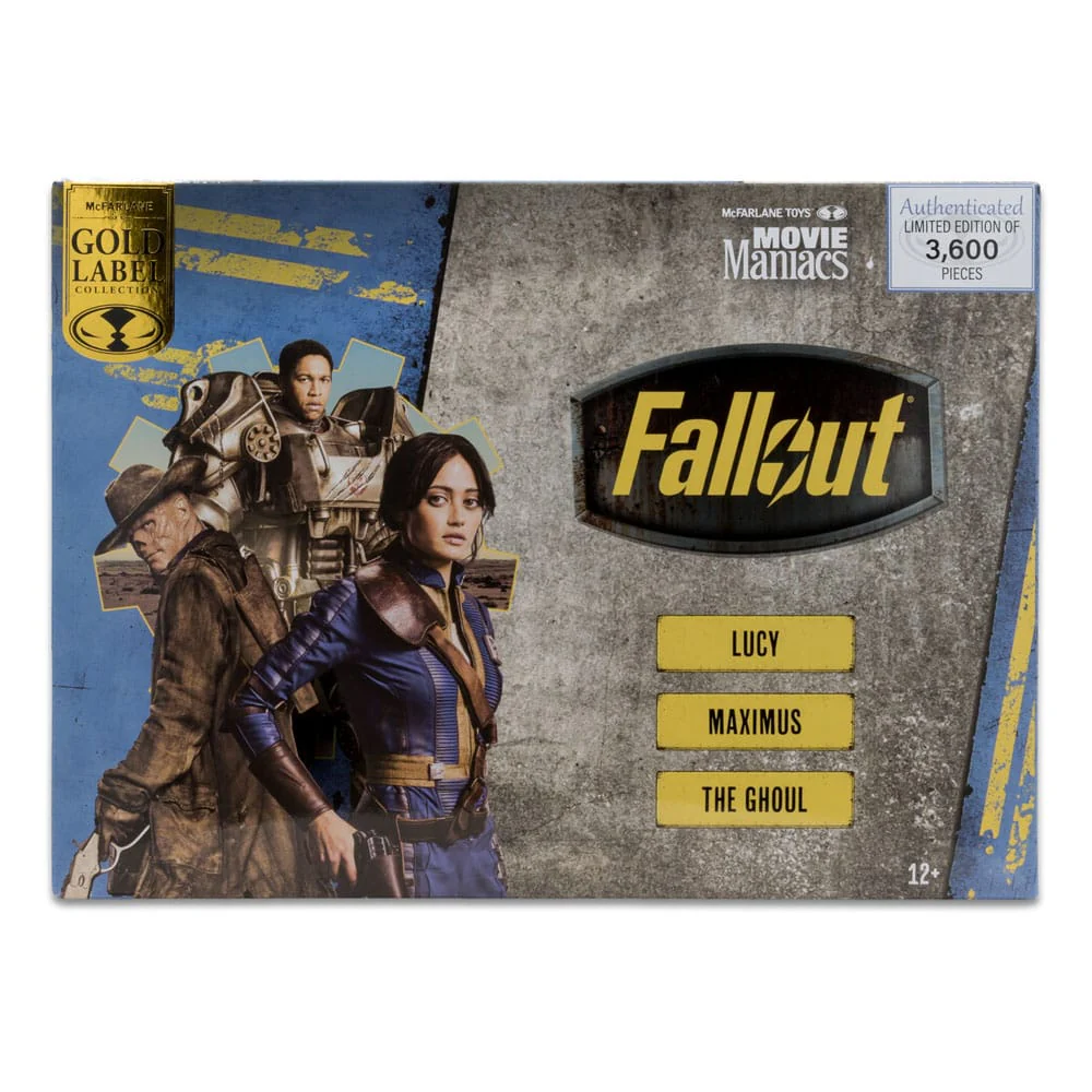 Lucy & Maximus & The Ghoul Fallout Movie Maniacs 3-Pack Gold Label Figurki 15 cm - Image 14