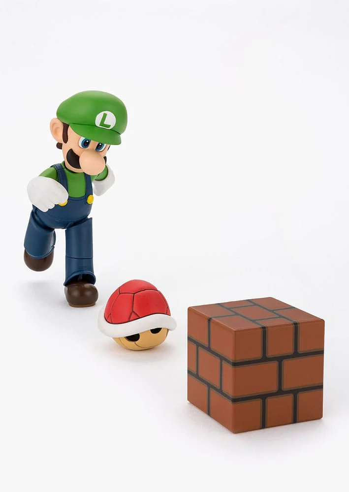 Luigi Nintendo Super Mario S.H. Figuarts Figurka 11 cm - Image 2