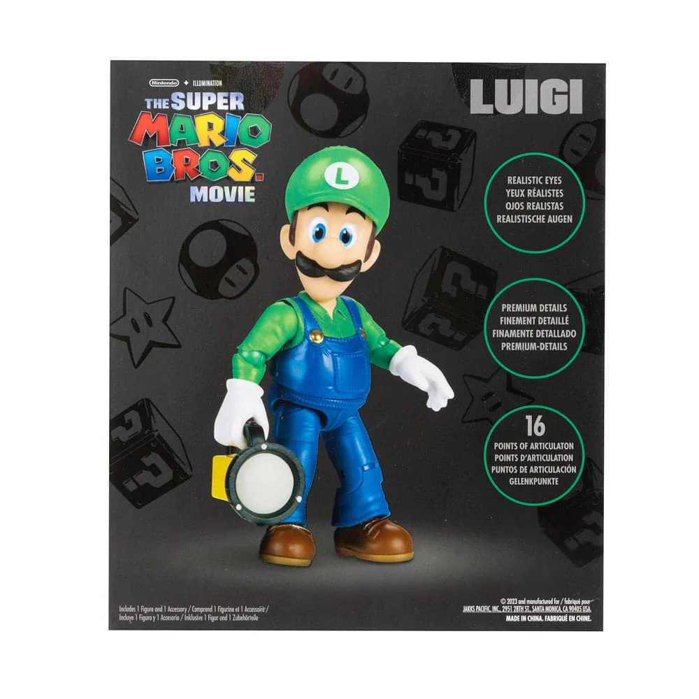 Luigi The Super Mario Bros. Movie Figurka 13 cm - Image 8