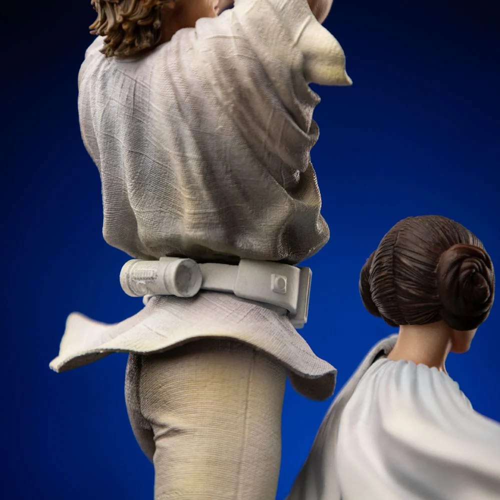 Luke and Leia Star Wars Deluxe Art Scale 1/10 Figurka 41 cm - Image 11