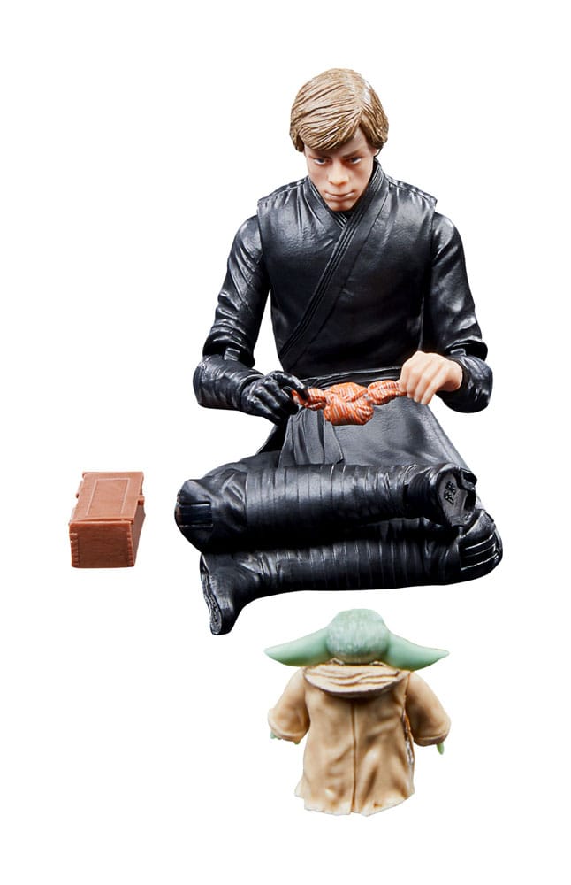 Luke Skywalker & Grogu Star Wars: The Book of Boba Fett Black Series 2-Pack Figurka 15 cm - Image 11