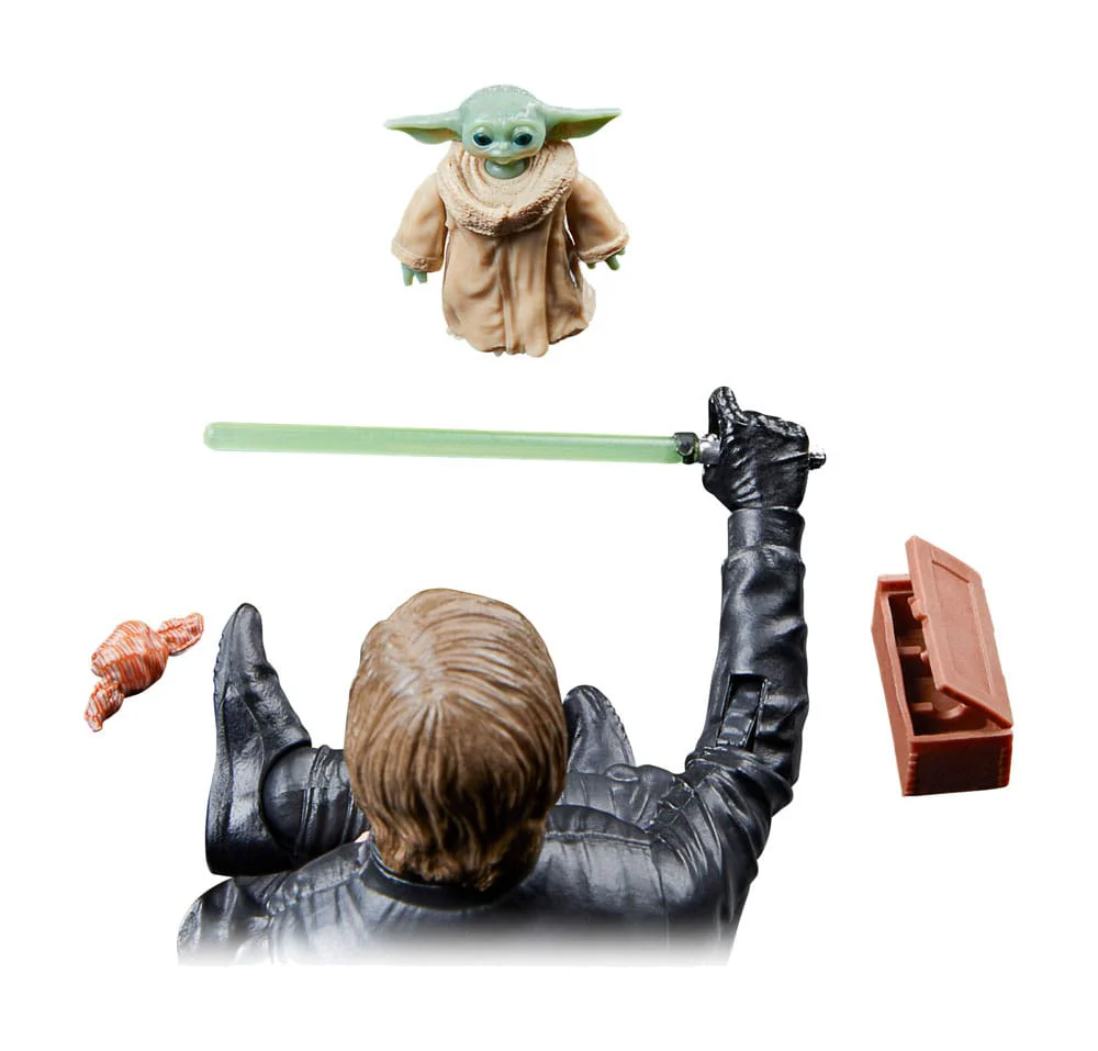 Luke Skywalker & Grogu Star Wars: The Book of Boba Fett Black Series 2-Pack Figurka 15 cm - Image 13