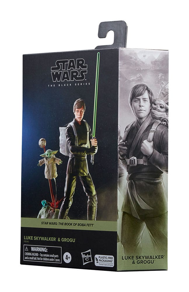 Luke Skywalker & Grogu Star Wars: The Book of Boba Fett Black Series 2-Pack Figurka 15 cm - Image 7