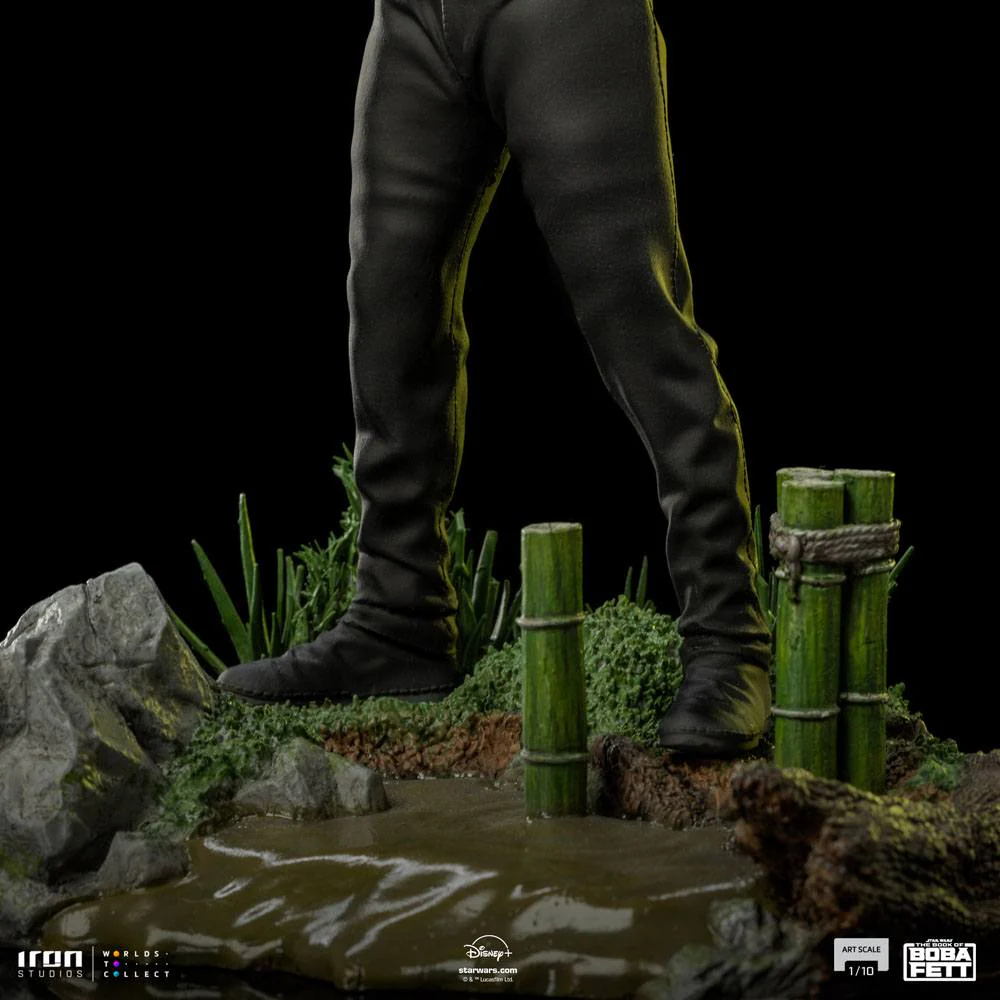 Luke Skywalker & Grogu Training Star Wars Book of Boba Fett Art Scale 1/10 Figurka 20 cm - Image 9