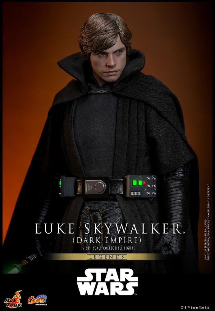 Luke Skywalker Star Wars: Dark Empire Comic Masterpiece 1/6 Figurka 30 cm - Image 11