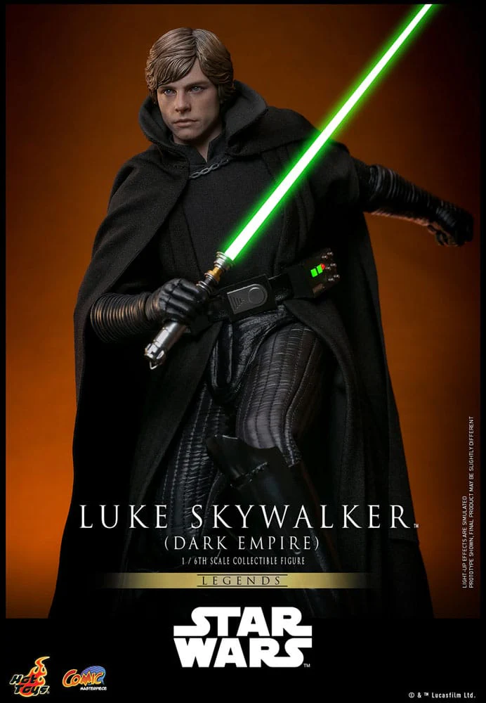 Luke Skywalker Star Wars: Dark Empire Comic Masterpiece 1/6 Figurka 30 cm - Image 12