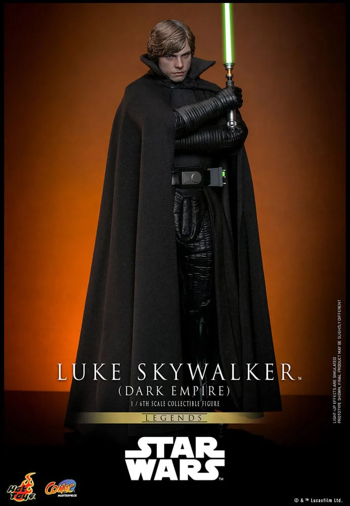 Luke Skywalker Star Wars: Dark Empire Comic Masterpiece 1/6 Figurka 30 cm - Image 13