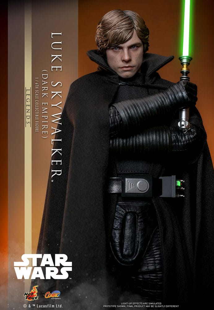 Luke Skywalker Star Wars: Dark Empire Comic Masterpiece 1/6 Figurka 30 cm - Image 2