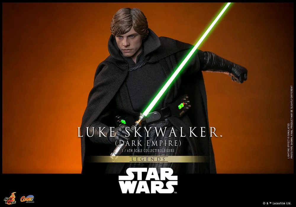 Luke Skywalker Star Wars: Dark Empire Comic Masterpiece 1/6 Figurka 30 cm - Image 3