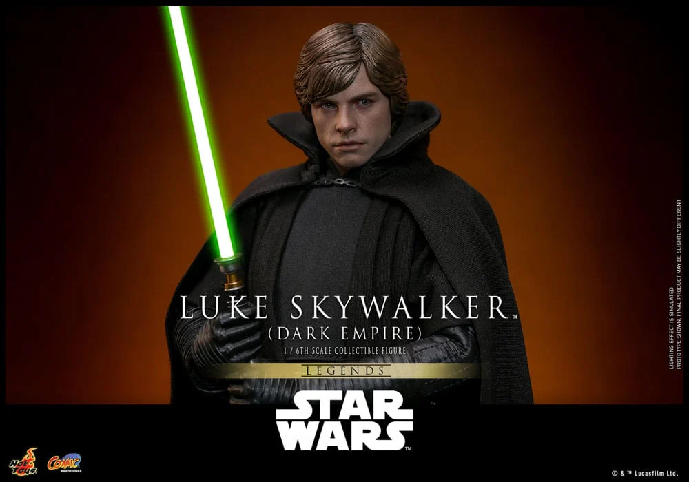 Luke Skywalker Star Wars: Dark Empire Comic Masterpiece 1/6 Figurka 30 cm - Image 4
