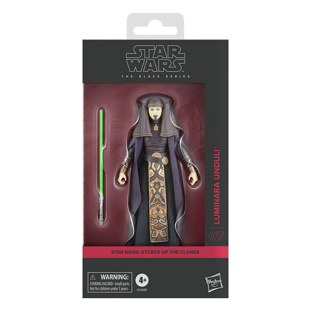 Luminara Unduli Star Wars Episode II Black Series Figurka 15 cm - Image 2