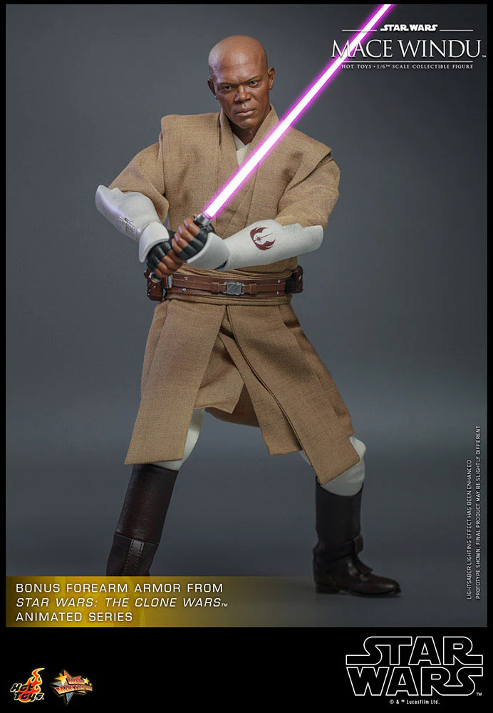 Mace Windu Star Wars: Episode II 1/6 Figurka 32 cm - Image 13