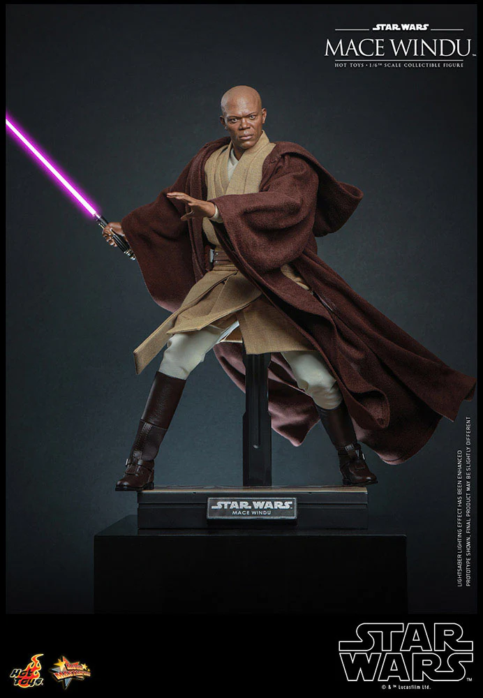 Mace Windu Star Wars: Episode II 1/6 Figurka 32 cm - Image 3