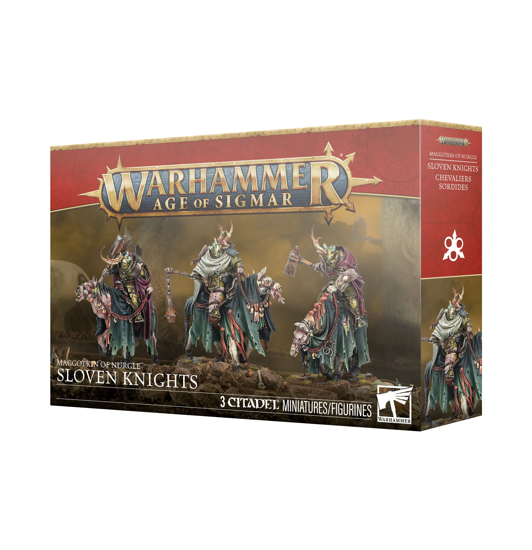 Maggotkin of Nurgle Sloven Knights Warhammer Age of Sigmar