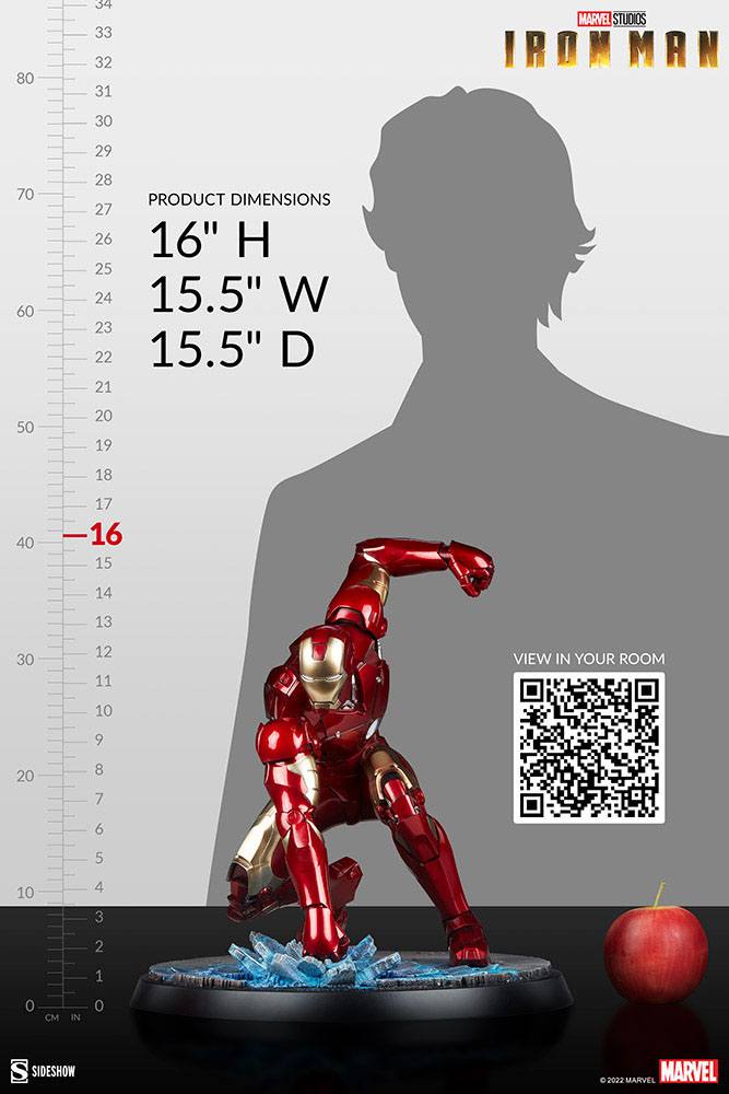 Man Mark III Marvel Maquette Figurka 41 cm - Image 5
