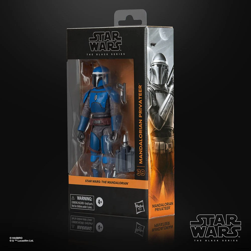 Mandalorian Privateer Star Wars: The Mandalorian Black Series Figurka 15 cm - Image 7