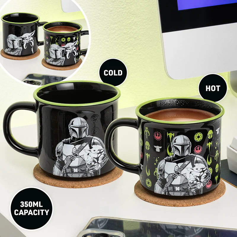 Mandalorianin i Grogu Kubek Termoaktywny Star Wars - Image 6