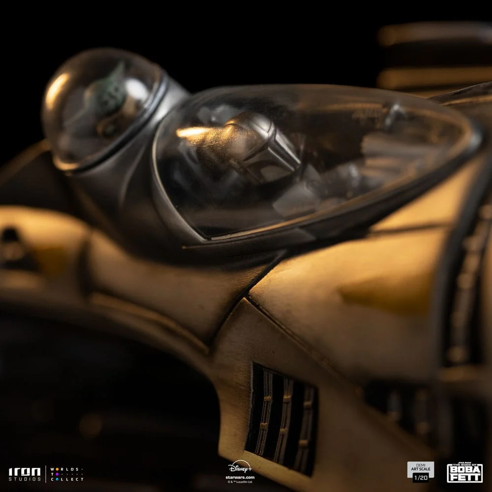 Mando's N-1 Starfighter Star Wars The Book of Boba Fett Demi Art Scale 1/20 Figurka 60 cm - Image 12