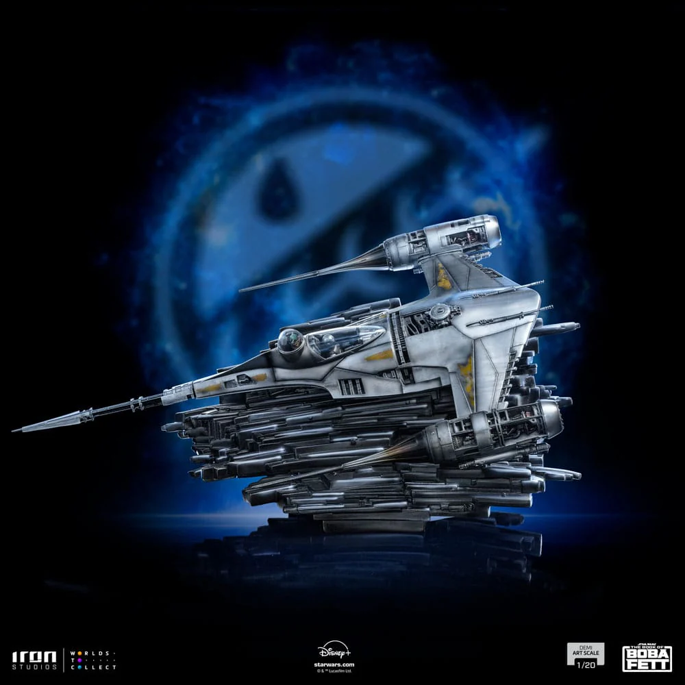 Mando's N-1 Starfighter Star Wars The Book of Boba Fett Demi Art Scale 1/20 Figurka 60 cm - Image 13