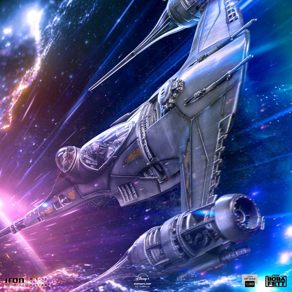 Mando's N-1 Starfighter Star Wars The Book of Boba Fett Demi Art Scale 1/20 Figurka 60 cm - Image 14