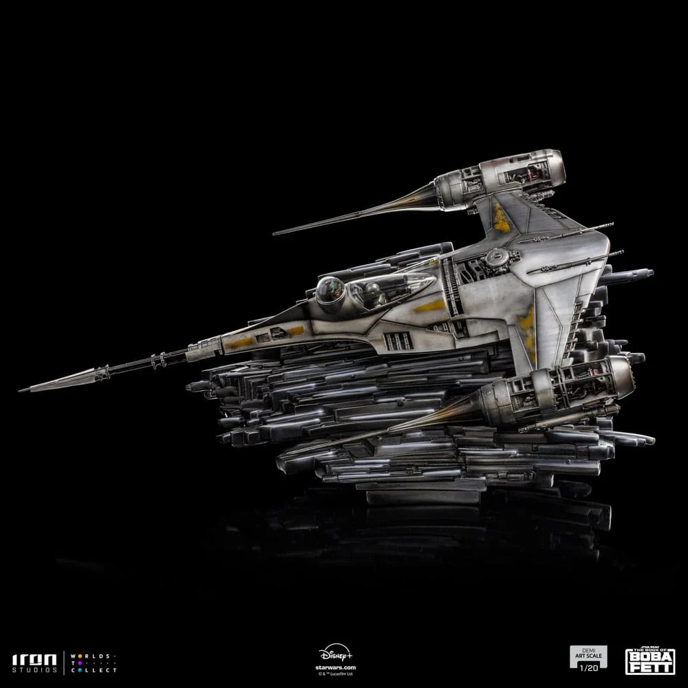 Mando's N-1 Starfighter Star Wars The Book of Boba Fett Demi Art Scale 1/20 Figurka 60 cm - Image 2