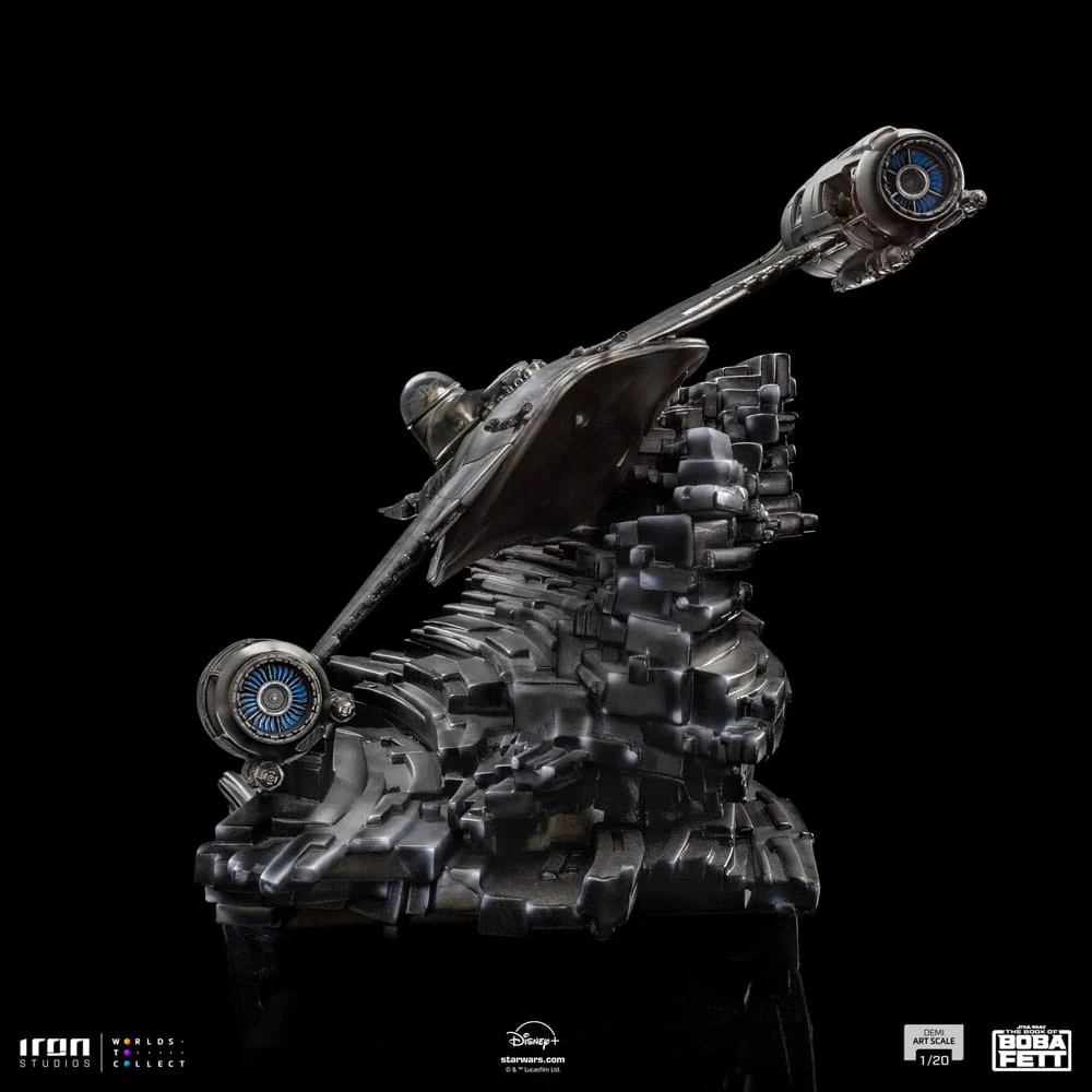 Mando's N-1 Starfighter Star Wars The Book of Boba Fett Demi Art Scale 1/20 Figurka 60 cm - Image 3