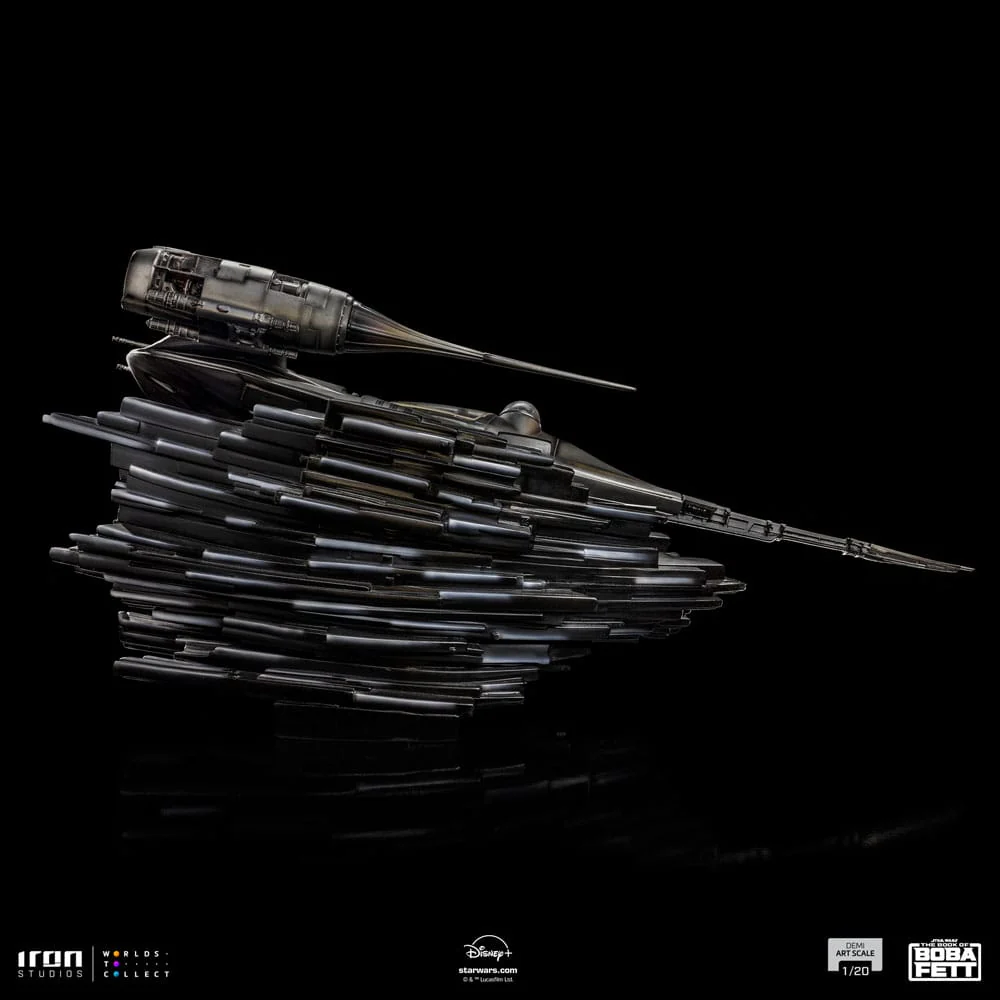 Mando's N-1 Starfighter Star Wars The Book of Boba Fett Demi Art Scale 1/20 Figurka 60 cm - Image 4