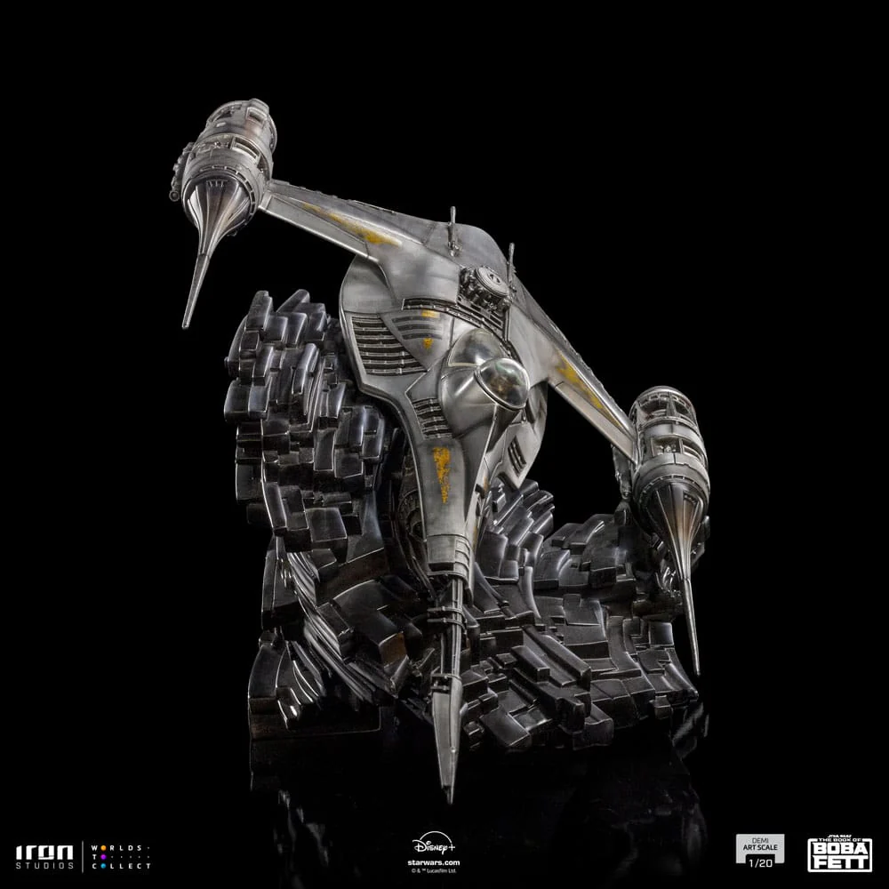Mando's N-1 Starfighter Star Wars The Book of Boba Fett Demi Art Scale 1/20 Figurka 60 cm - Image 5