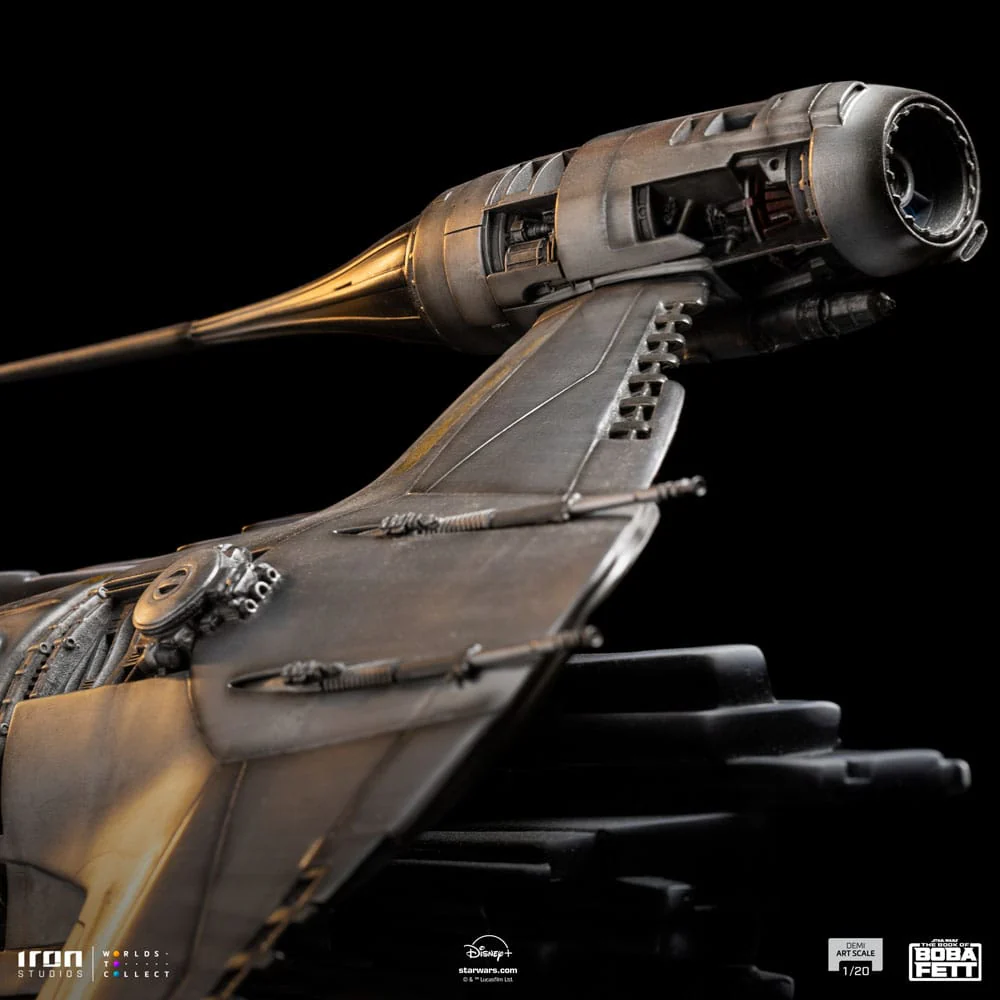 Mando's N-1 Starfighter Star Wars The Book of Boba Fett Demi Art Scale 1/20 Figurka 60 cm - Image 8