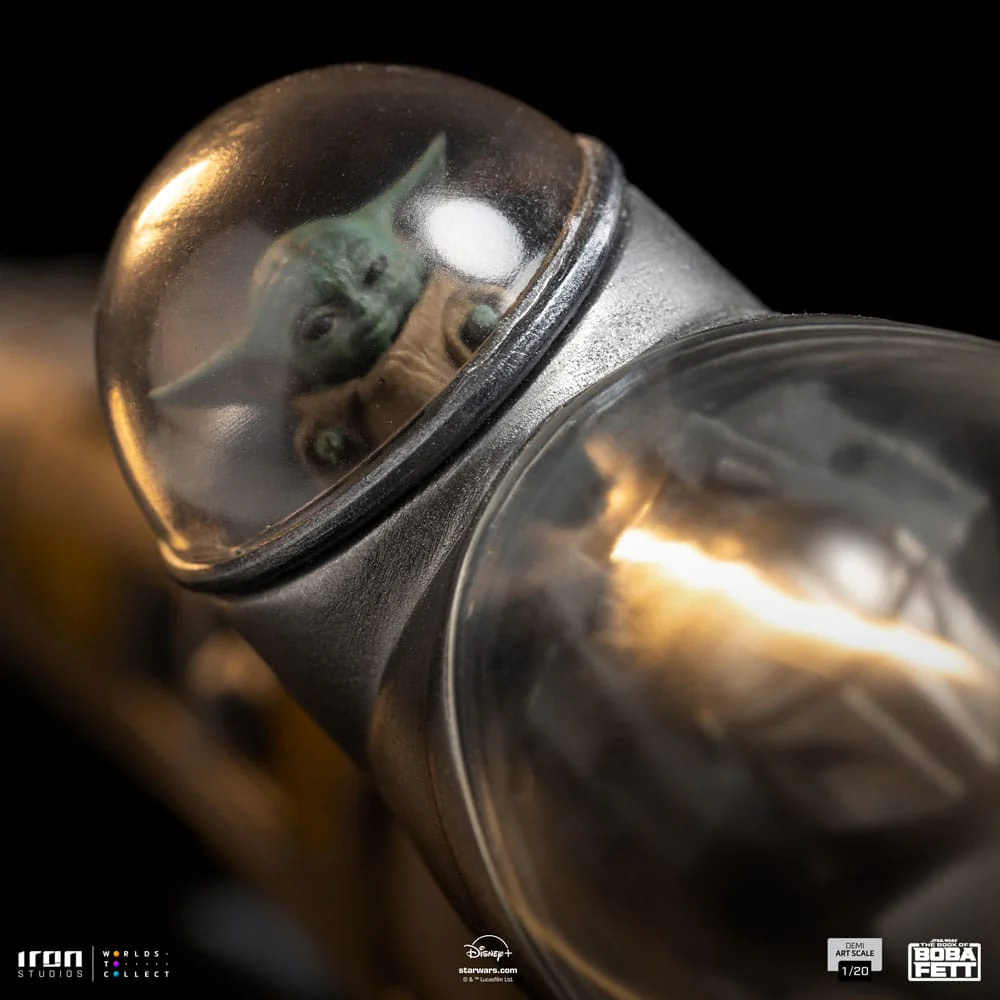 Mando's N-1 Starfighter Star Wars The Book of Boba Fett Demi Art Scale 1/20 Figurka 60 cm - Image 9