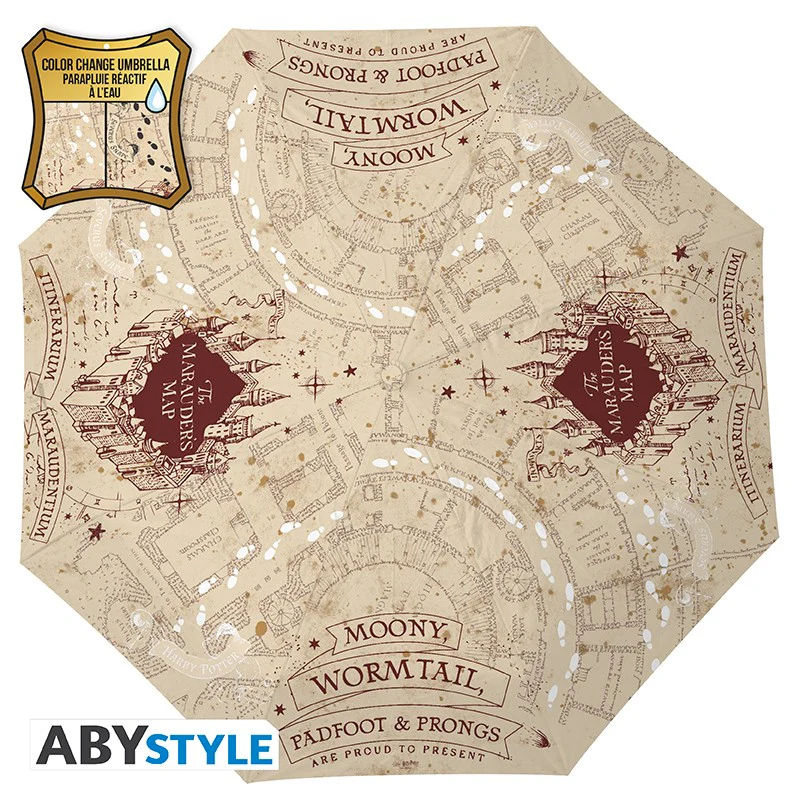 Mapa Huncwotów Parasol Zmieniający Kolor Harry Potter - Image 2