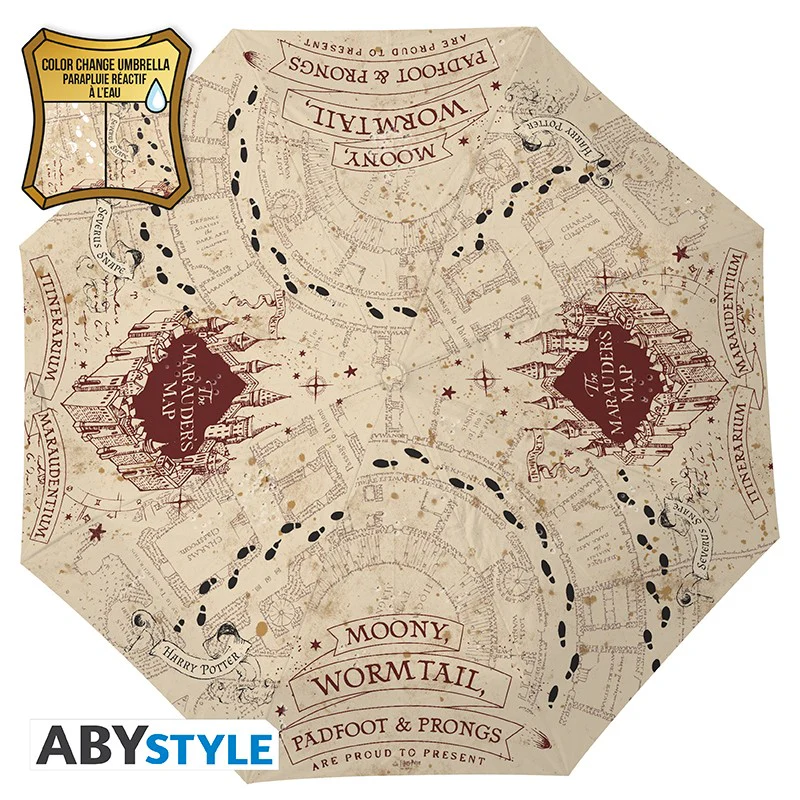 Mapa Huncwotów Parasol Zmieniający Kolor Harry Potter - Image 3