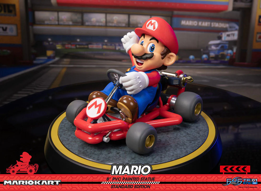 Mario Standard Edition Mario Kart Figurka 19 cm - Image 7