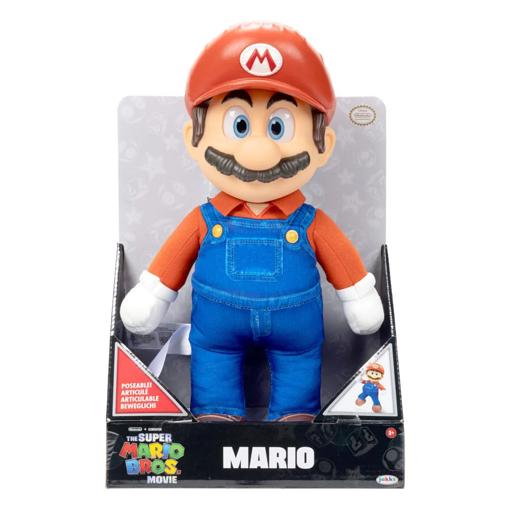 Mario The Super Mario Bros. Movie Plush Figurka 30 cm - Image 6