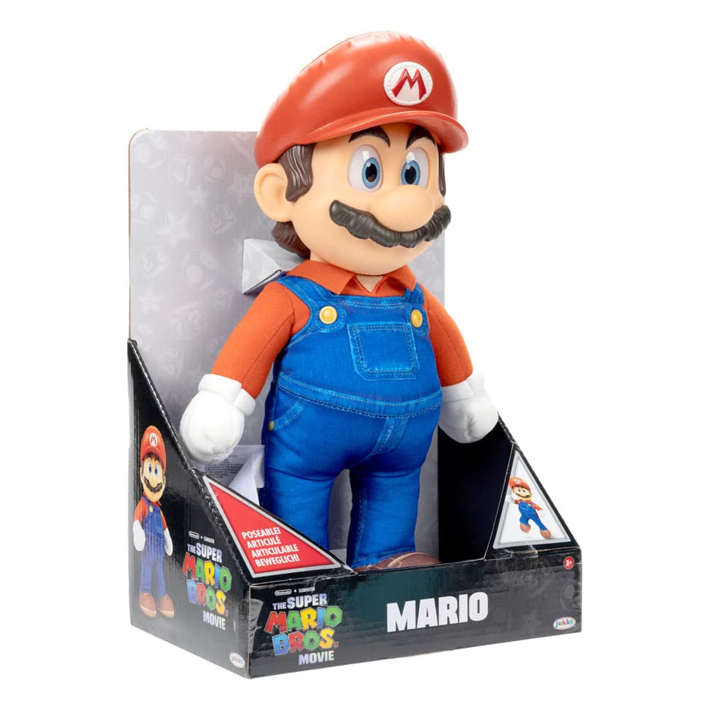 Mario The Super Mario Bros. Movie Plush Figurka 30 cm - Image 7