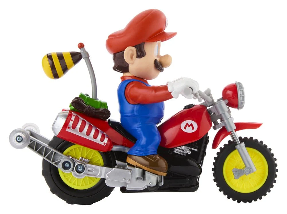 Mario Wheelie Motocross The Super Mario Galaxy Movie Hot Wheels RC Vehicle - Image 13