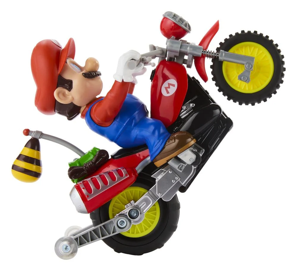 Mario Wheelie Motocross The Super Mario Galaxy Movie Hot Wheels RC Vehicle - Image 15