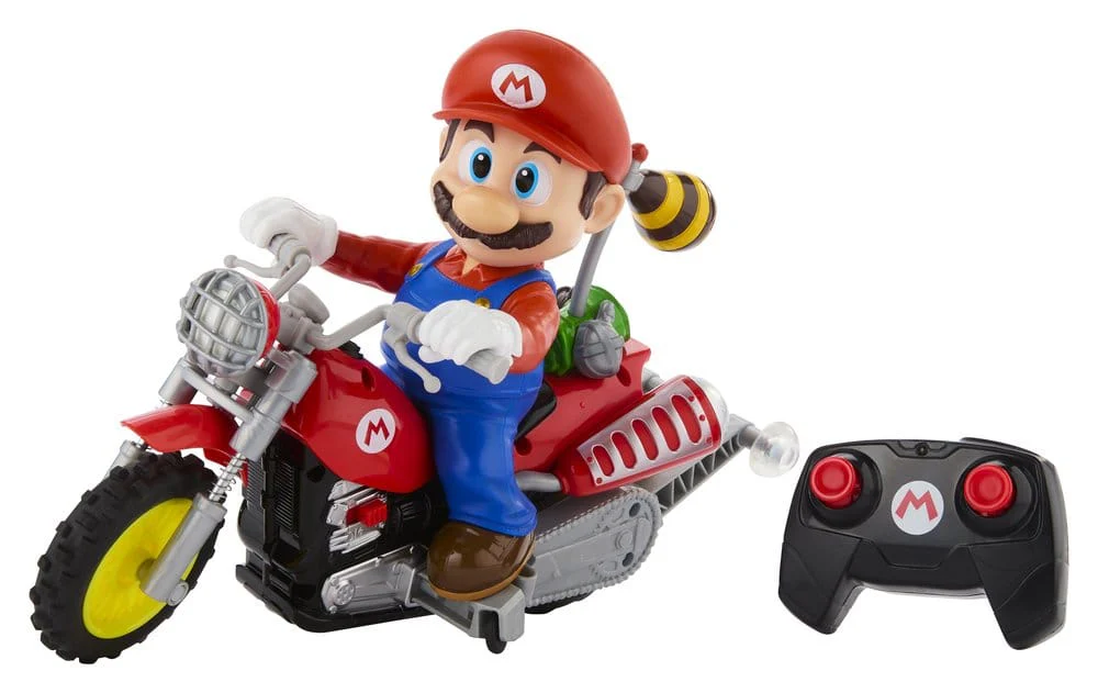 Mario Wheelie Motocross The Super Mario Galaxy Movie Hot Wheels RC Vehicle - Image 2