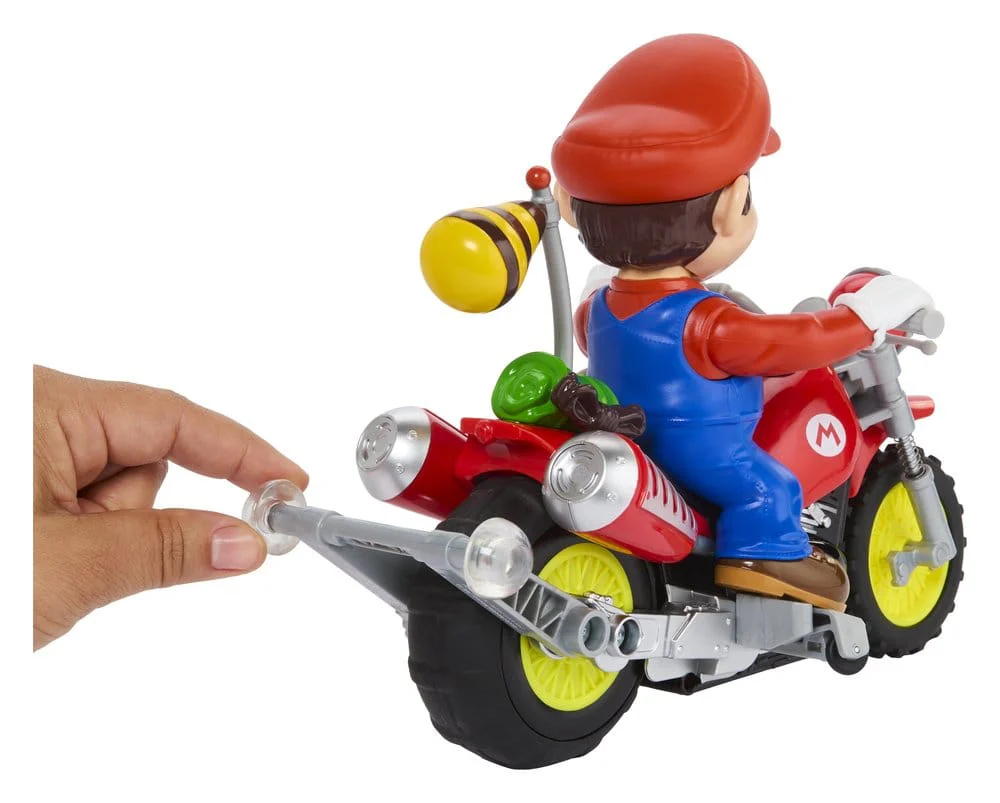 Mario Wheelie Motocross The Super Mario Galaxy Movie Hot Wheels RC Vehicle - Image 3