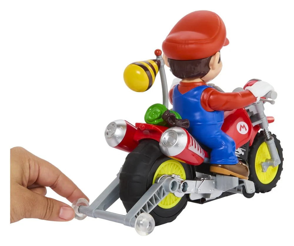 Mario Wheelie Motocross The Super Mario Galaxy Movie Hot Wheels RC Vehicle - Image 4