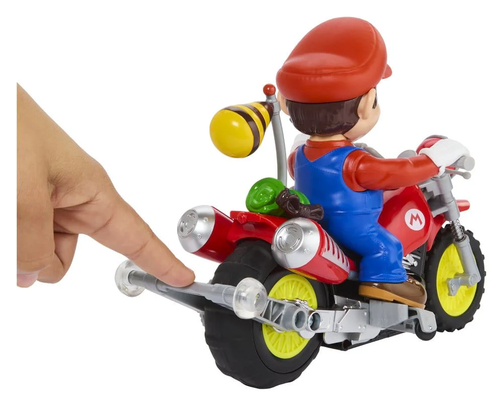 Mario Wheelie Motocross The Super Mario Galaxy Movie Hot Wheels RC Vehicle - Image 5